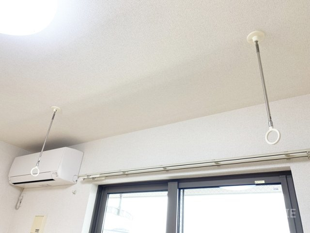 シュシュ　シャンブルの設備|室内物干しあります！