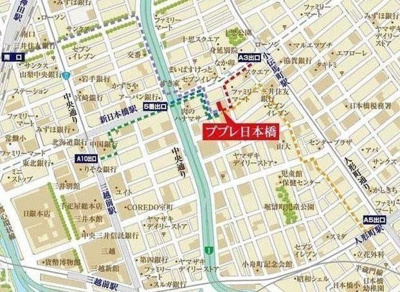 【地図】 | ププレ日本橋