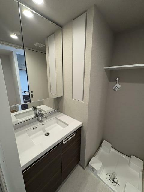 クレストコート東中野の洗面所|洗面所です