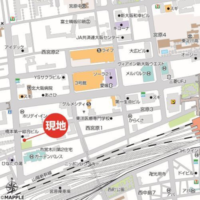 【地図】 | セレニテ新大阪アリエ