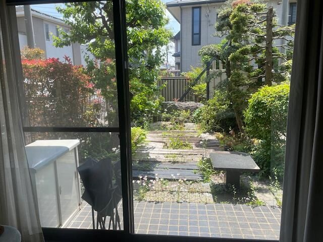 東久留米市浅間町３丁目の中古一戸建の庭