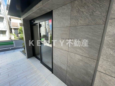 【エントランス】 | ＷＨＡＲＦ蒲田ｗｅｓｔ | 建物の内部です