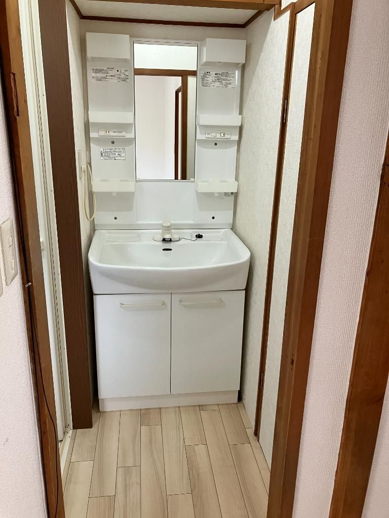 寝屋川市高倉テラスの洗面所