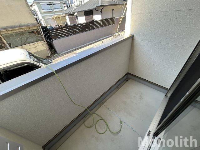 ジーメゾン和泉大宮ソルのバルコニー