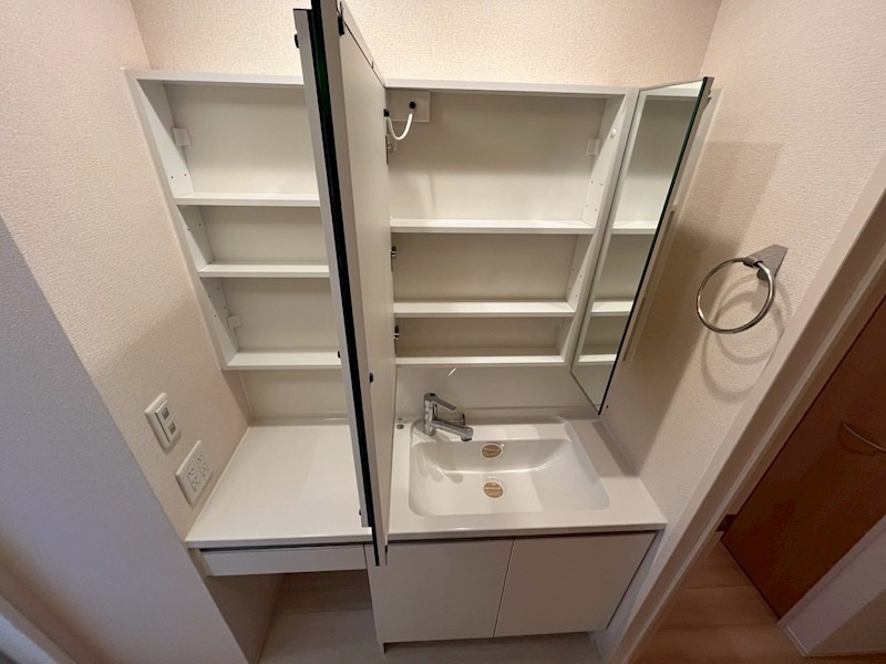 bent greenの洗面所