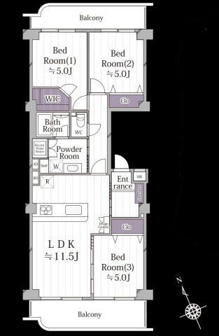 府中市押立町３丁目の中古マンション