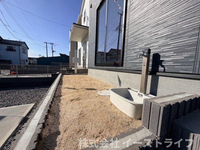 【新築戸建】　いわき市小名浜西君ヶ塚町第3　長期優良住宅の庭|3号棟写真　
