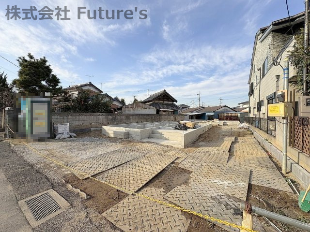 三郷市高州3丁目　新築戸建　全2棟　B号棟の外観|現地の写真になります。