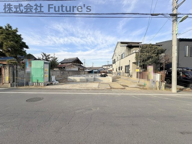 三郷市高州3丁目　新築戸建　全2棟　B号棟の外観|現地の写真になります。