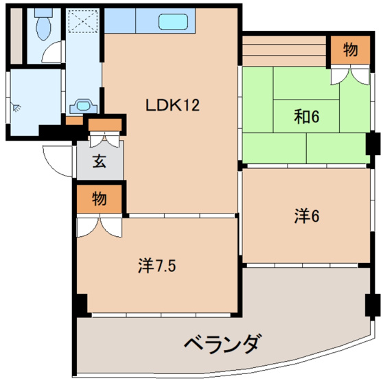【間取り】 | ネクストビル西崎