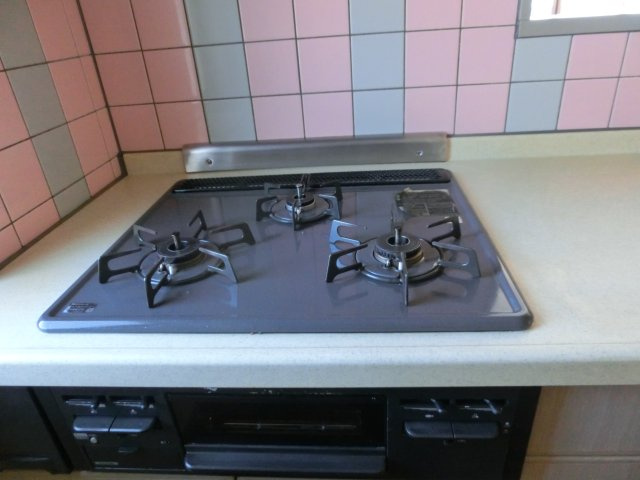 福島貸家のキッチン