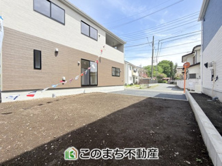 【庭】 | CRADLEGARDEN真岡市台町第9　1号棟 | 大きなお庭でご家族や友人を招いてＢＢＱもできますね！お子様の水遊びにもぴったりです☆