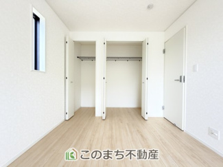 【収納】 | CRADLEGARDEN真岡市台町第9　1号棟 | 各居室に収納付で住みやすさにこだわっています♪