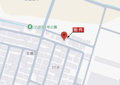 【地図】 | 鈴鹿市北堀江2丁目《1号棟》 | 詳細Map