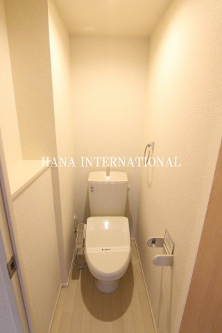 クレイノサードTのトイレ