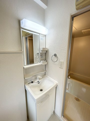 【独立洗面台】 | フローリエ細山F | ※同建物ほかのお部屋の写真です。