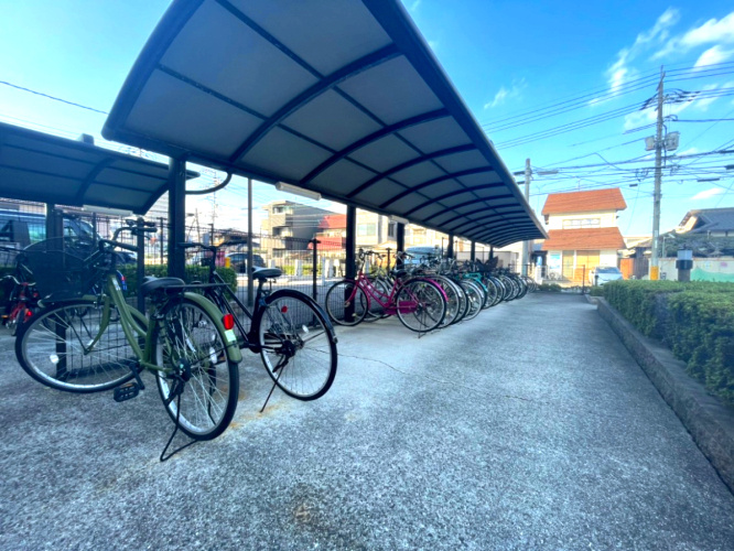 グラン・コート島田本町のその他共用部分|・駐輪場
広々とした駐輪スペースがあります。