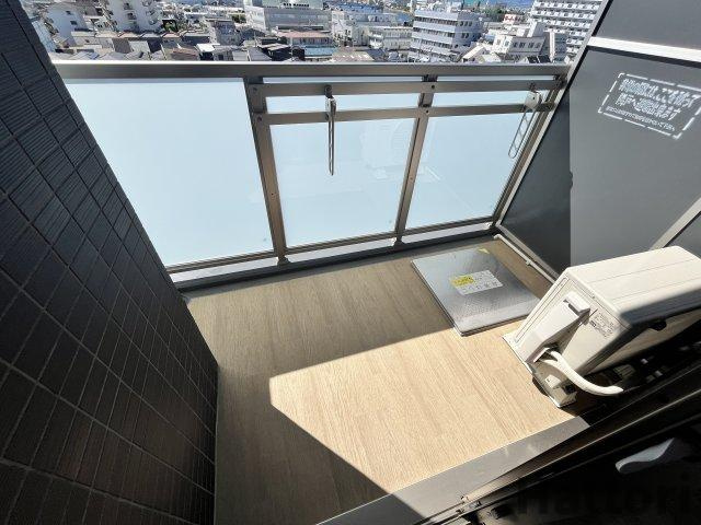 アドバンス大阪ビヤン　仲介手数料無料のバルコニー