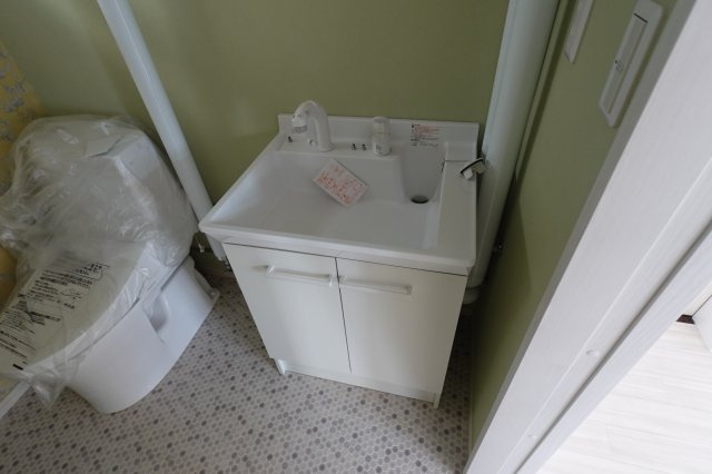 ハイツニュータウンBの洗面所