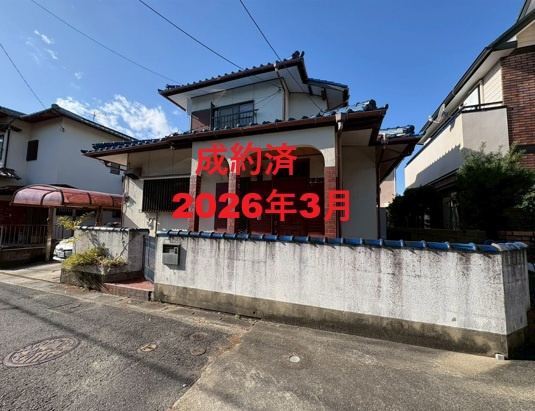 福岡市早良区原七丁目中古一戸建ての前面道路含む現地写真