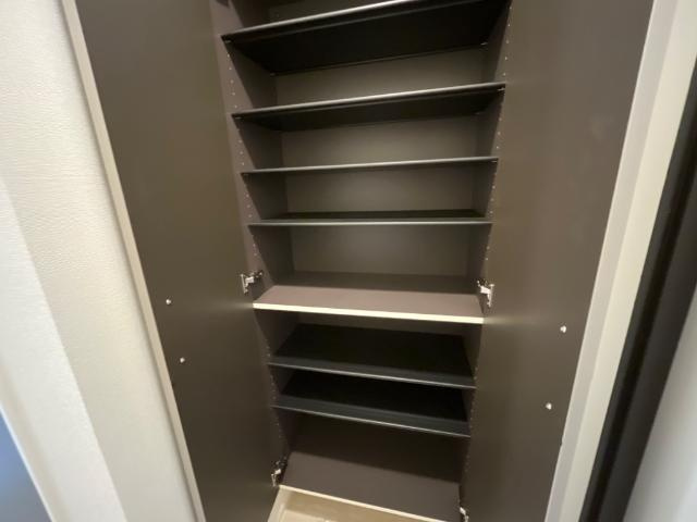 スレッドの収納|下駄箱