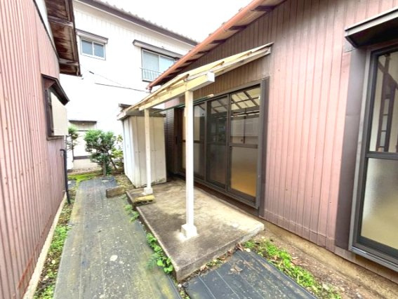 パレＮＴ高倉（北側）のエントランス|エントランスです