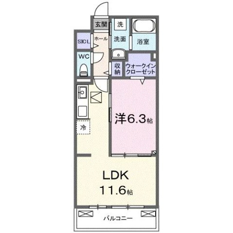 ラピス飯能の間取り