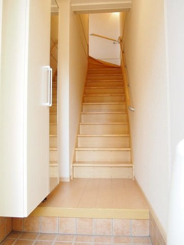 アンソレイユ西山Ⅰの玄関