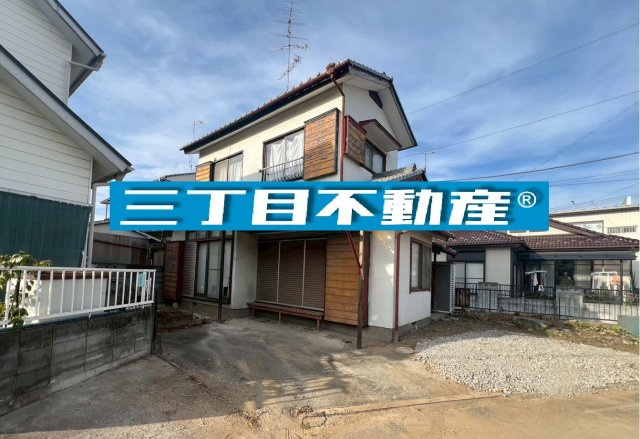 -三丁目不動産-　熊谷市柿沼　駐車3台可の外観|落ち着いた雰囲気の外観です