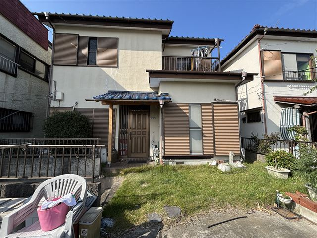 朝霞・膝折町の家の庭|たまにはお庭で休日を過ごしてみるのもよいかもしれません