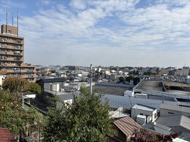 朝霞・膝折町の家の展望