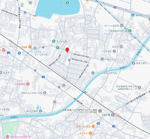 【地図】 | 明石市大久保町西島　土地