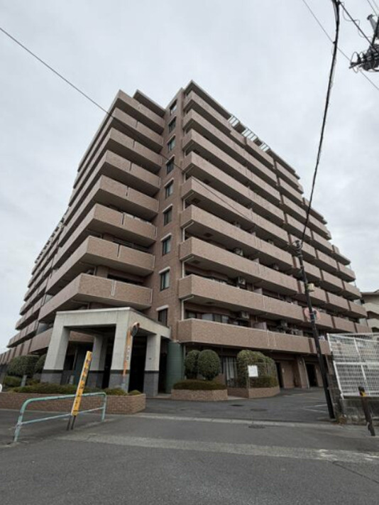 ライオンズガーデン志木・学園西の外観|落ち着いた雰囲気の外観です