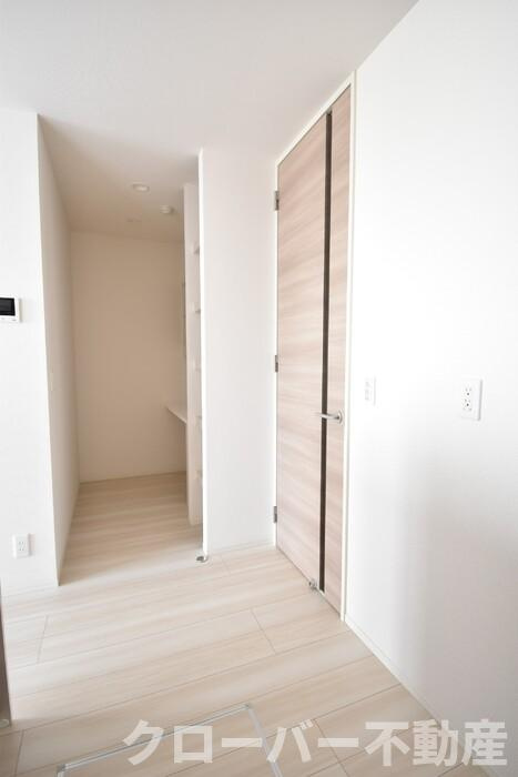 リビエールⅡの収納|ワークコーナー入口