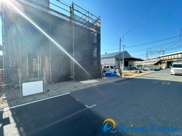 新築戸建　高座郡寒川町倉見の前面道路含む現地写真