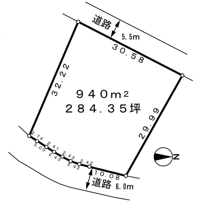 【土地図】 | 伊豆急城ヶ崎地区　売地