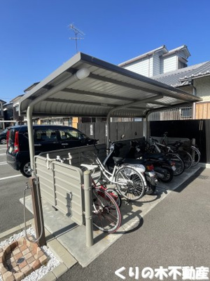 【その他共用部分】 | ガーベランスＡ | 駐輪場です