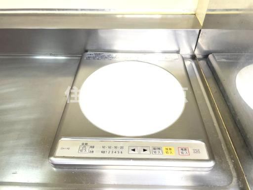 国分寺シティハイツのキッチン|1口のIHヒーターです※別部屋写真