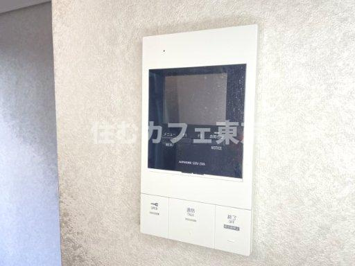 国分寺シティハイツのセキュリティ|モニター付きインターホンです※別部屋写真