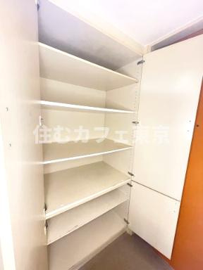 国分寺シティハイツの収納|シューズボックスとしても※別部屋写真