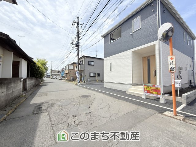CRADLEGARDEN真岡市台町第9の前面道路含む現地写真|前面道路含む現地写真
