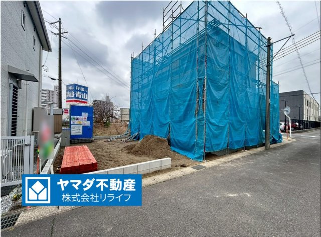 ハートフルタウン　一宮市西島町4丁目　全1区画分譲の外観|「現地（2026年2月6日）撮影」　
■外観写真　
■ヤマダ不動産　株式会社リライフ　