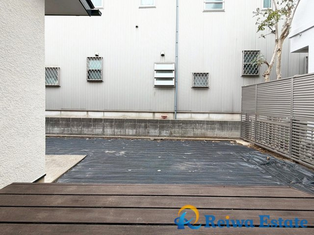 中古戸建　茅ヶ崎市高田1丁目の庭|広々お庭でBBQやお子様用プールが楽しめます♪