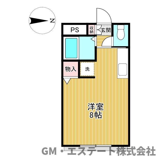 宮崎市船塚1丁目　売アパート（ヴィクトワール船塚）の間取り