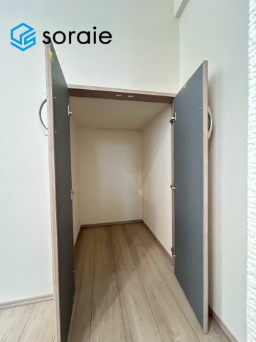 川越市安比奈新田　全1棟　新築戸建　ハートフルタウンの収納|4/26　撮影