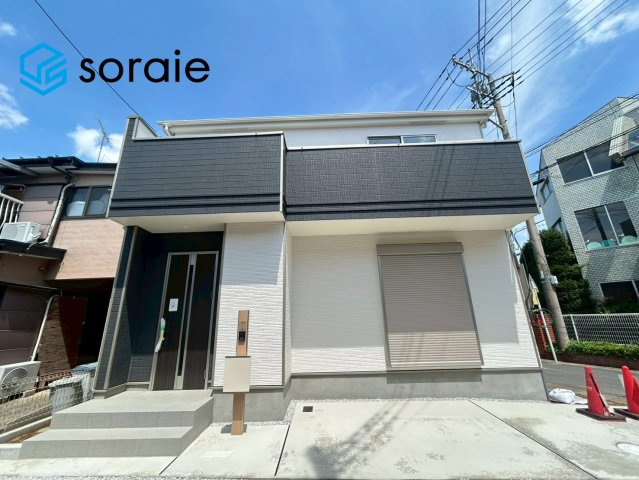 川越市安比奈新田　全1棟　新築戸建　ハートフルタウンの外観|4/26　撮影