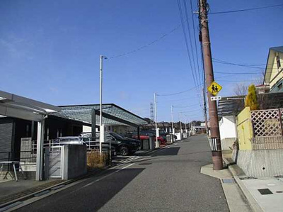 【前面道路含む現地写真】 | 広島市西区古田台２丁目 古田台