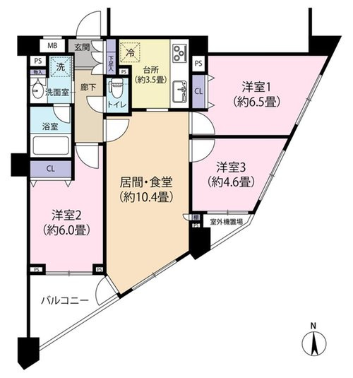 【間取り】 | 藤和シティホームズ国分寺