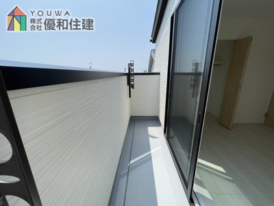【バルコニー】 | 新築戸建　神戸市垂水区本多聞６丁目