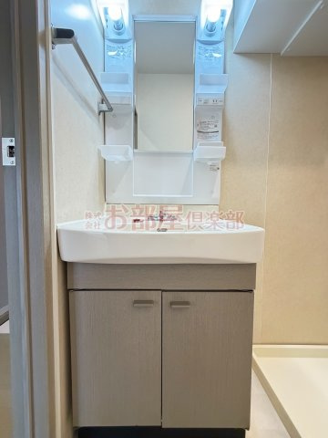 アク―ル　D棟の洗面所|使いやすい洗面所です